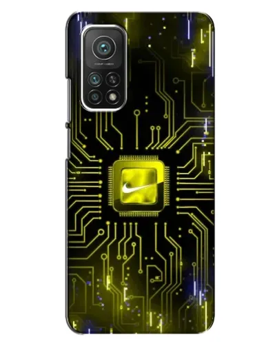 Чехол для Xiaomi Mi 10T Pro с картинкой «Nike — золотая искра» Чехол для Xiaomi Mi 10T Pro с картинкой «Nike — золотая искра»