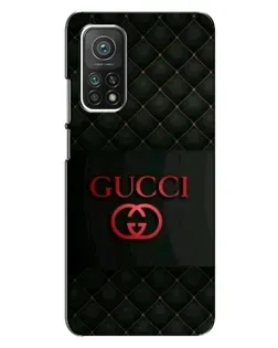 Чехол для Xiaomi Mi 10T Pro с картинкой «Gucci — стеганый черный»