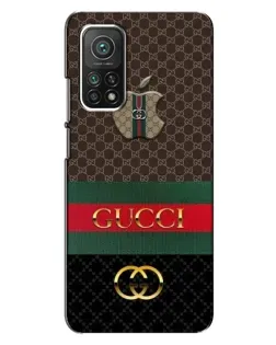 Чехол для Xiaomi Mi 10T Pro с картинкой «Gucci — брендированный десерт»