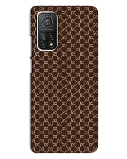 Чехол для Xiaomi Mi 10T Pro с картинкой «Gucci — шоколадная сетка» Чехол для Xiaomi Mi 10T Pro с картинкой «Gucci — шоколадная сетка»