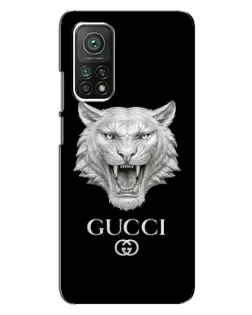 Чехол для Xiaomi Mi 10T Pro с картинкой «Gucci — серебряный лев» Чехол для Xiaomi Mi 10T Pro с картинкой «Gucci — серебряный лев»