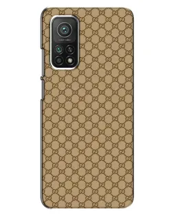 Чехол для Xiaomi Mi 10T Pro с картинкой «Gucci — классический беж» Чехол для Xiaomi Mi 10T Pro с картинкой «Gucci — классический беж»