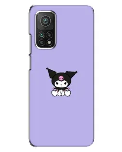 Чехол для Xiaomi Mi 10T Pro с картинкой «Kuromi — фиолетовый минимализм»