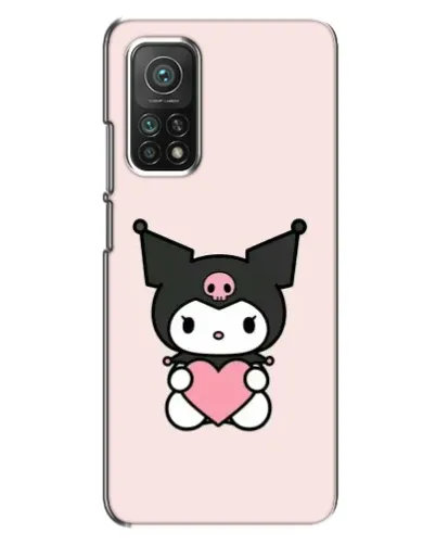 Чехол для Xiaomi Mi 10T Pro с картинкой «Kuromi и сердце»