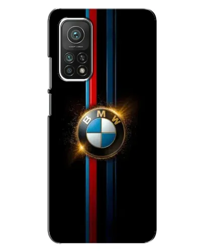 Чехол для Xiaomi Mi 10T Pro с картинкой «BMW M-Power неон»