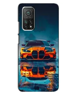 Чехол для Xiaomi Mi 10T Pro с картинкой «BMW — золотая эмблема»