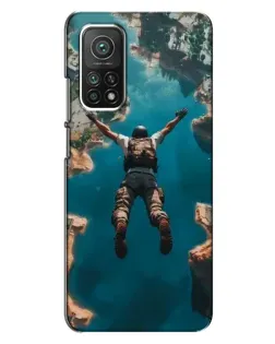 Чехол для Xiaomi Mi 10T Pro с картинкой «PUBG — свободное падение»