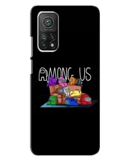 Чехол для Xiaomi Mi 10T Pro с картинкой «Логотип Among Us» Чехол для Xiaomi Mi 10T Pro с картинкой «Логотип Among Us»