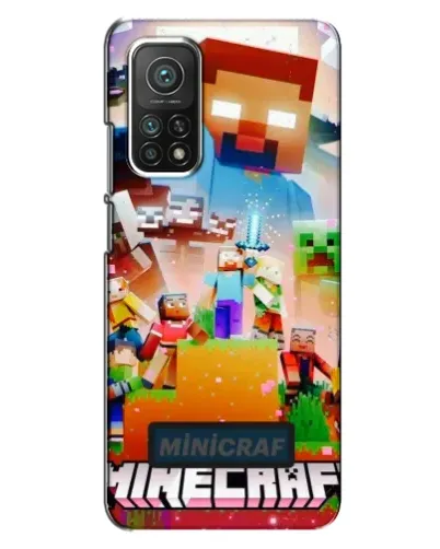 Чехол для Xiaomi Mi 10T Pro с картинкой «Minecraft герои игры» Чехол для Xiaomi Mi 10T Pro с картинкой «Minecraft герои игры»