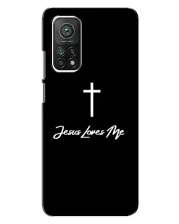Чехол для Xiaomi Mi 10T Pro с картинкой «Иисус любит тебя»