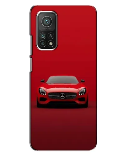 Чехол для Xiaomi Mi 10T Pro с картинкой «Красный Mercedes AMG»