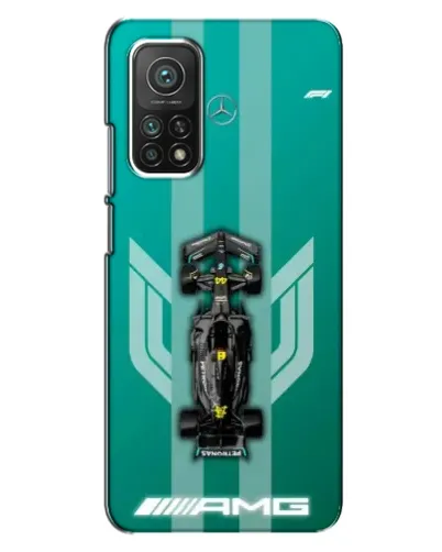 Чехол для Xiaomi Mi 10T Pro с картинкой «Mercedes AMG Petronas»