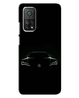 Чохол для Xiaomi Mi 10T Pro з картинкою «Mercedes — силует авто» Чохол для Xiaomi Mi 10T Pro з картинкою «Mercedes — силует авто»