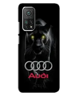 Чохол для Xiaomi Mi 10T Pro з картинкою «Пантера та Audi»