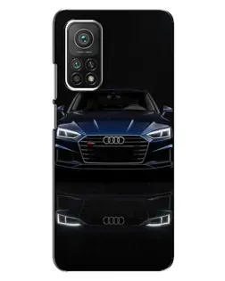 Чохол для Xiaomi Mi 10T Pro з картинкою «Audi — нічне відображення»