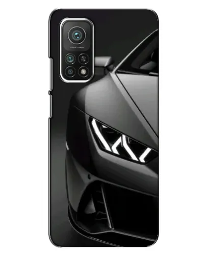 Чехол для Xiaomi Mi 10T Pro с картинкой «Lamborghini фары детализация»
