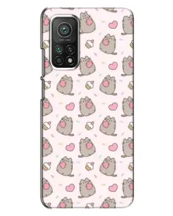 Чехол для Xiaomi Mi 10T Pro с картинкой «Пушин и сладости»