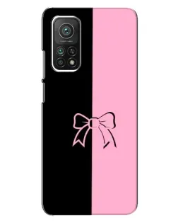 Чехол для Xiaomi Mi 10T Pro с картинкой «Половинки банта»