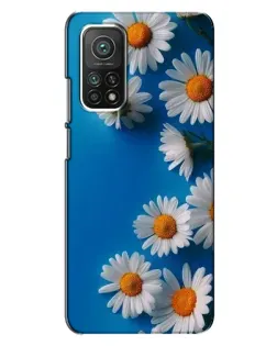 Чехол для Xiaomi Mi 10T Pro с картинкой «Белоснежные маргаритки»