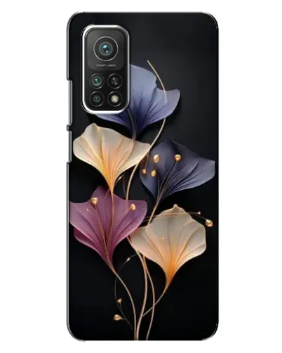 Чехол для Xiaomi Mi 10T Pro с картинкой «Лиловые цветы грации»