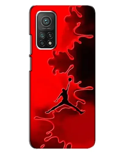 Чехол для Xiaomi Mi 10T с картинкой «Jordan Red Smoke»