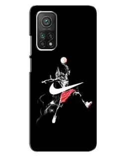Чехол для Xiaomi Mi 10T с картинкой «Jordan Jumpman»