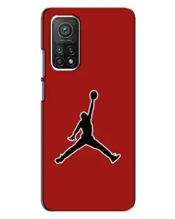 Чехол для Xiaomi Mi 10T с картинкой «Jordan Red Back»