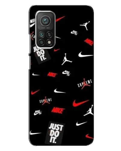 Чехол для Xiaomi Mi 10T с картинкой «Nike Mix Pattern»