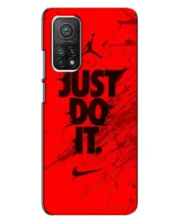 Чехол для Xiaomi Mi 10T с картинкой «Nike Just Do It»