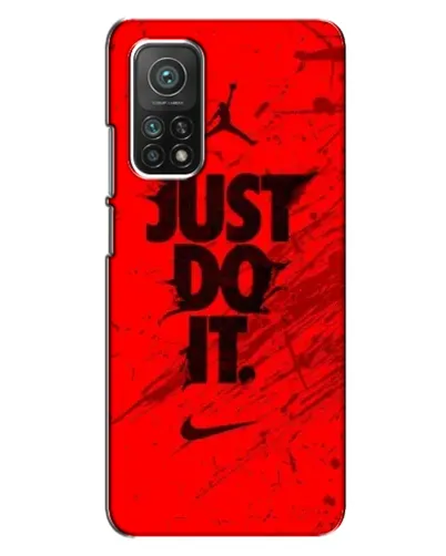 Чехол для Xiaomi Mi 10T с картинкой «Nike Just Do It»