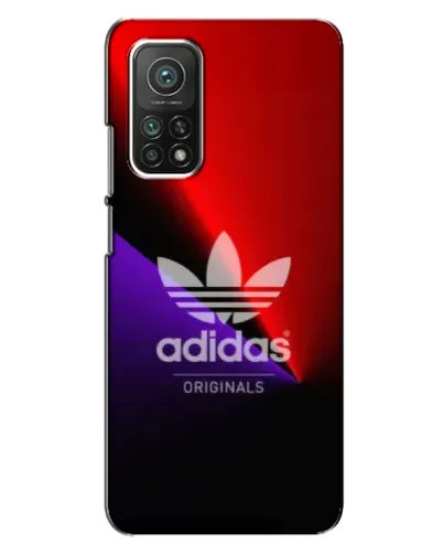 Чехол для Xiaomi Mi 10T с картинкой «Adidas Red Neon»