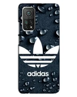 Чехол для Xiaomi Mi 10T с картинкой «Adidas Trefoil Blue»