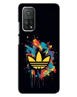 Чехол для Xiaomi Mi 10T с картинкой «Adidas Splash»