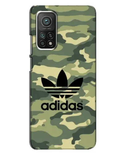 Чехол для Xiaomi Mi 10T с картинкой «Милитари стиль Adidas»