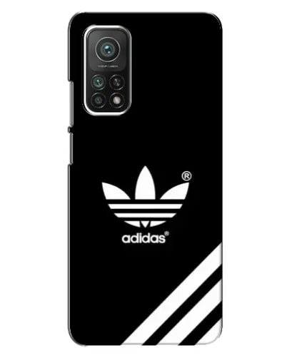 Чехол для Xiaomi Mi 10T с картинкой «Adidas с диагональными полосами»