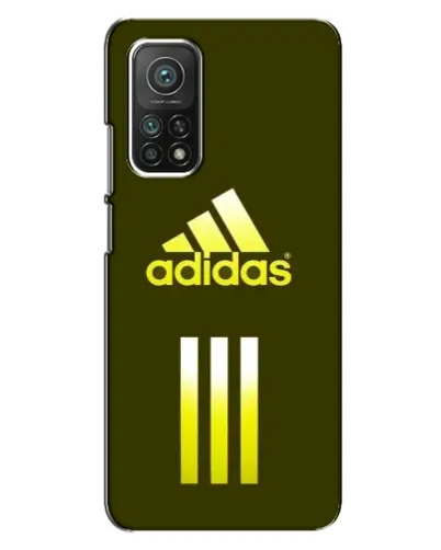 Чехол для Xiaomi Mi 10T с картинкой «Оливковый градиент Adidas»