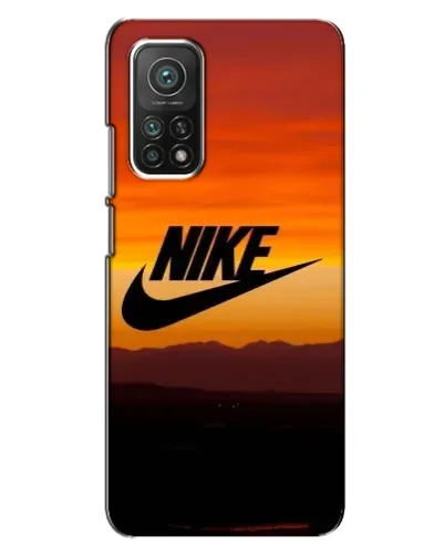 Чехол для Xiaomi Mi 10T с картинкой «Nike — вечерний горизонт»