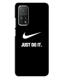Чехол для Xiaomi Mi 10T с картинкой «Классический принт Nike»