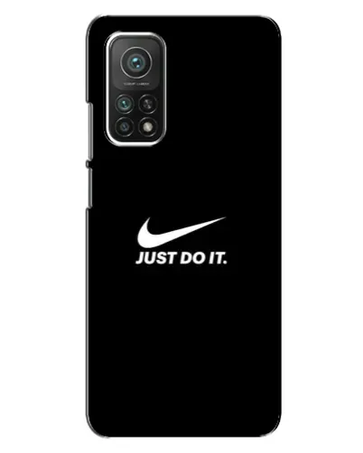 Чехол для Xiaomi Mi 10T с картинкой «Минимализм от Nike»