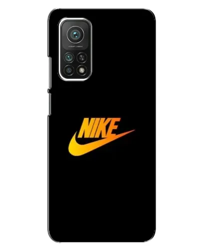Чехол для Xiaomi Mi 10T с картинкой «Золотой логотип Nike»