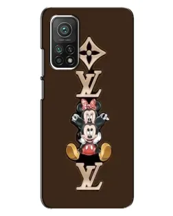 Чехол для Xiaomi Mi 10T с картинкой «LV и Микки Маус»
