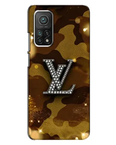Чехол для Xiaomi Mi 10T с картинкой «Камуфляжный Louis Vuitton»