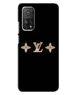 Чехол для Xiaomi Mi 10T с картинкой «Louis Vuitton — минимализм»