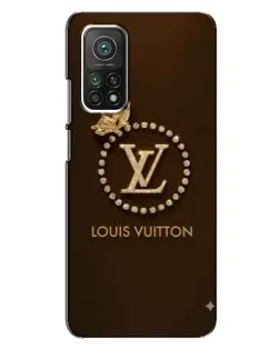 Чехол для Xiaomi Mi 10T с картинкой «LV — золотая печать»