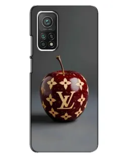 Чехол для Xiaomi Mi 10T с картинкой «Красное яблоко LV»
