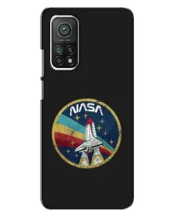 Чехол для Xiaomi Mi 10T с картинкой «NASA — эмблема миссии»