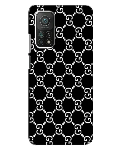 Чехол для Xiaomi Mi 10T с картинкой «Gucci — сетчатый паттерн»