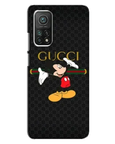 Чехол для Xiaomi Mi 10T с картинкой «Микки Маус Gucci»
