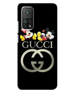 Чехол для Xiaomi Mi 10T с картинкой «Gucci — герои Disney»