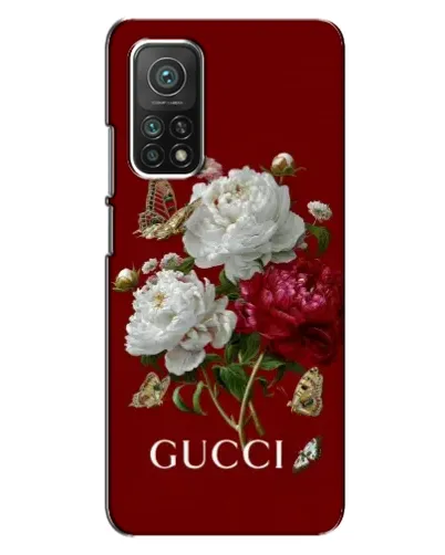 Чехол для Xiaomi Mi 10T с картинкой «Gucci —  сад»